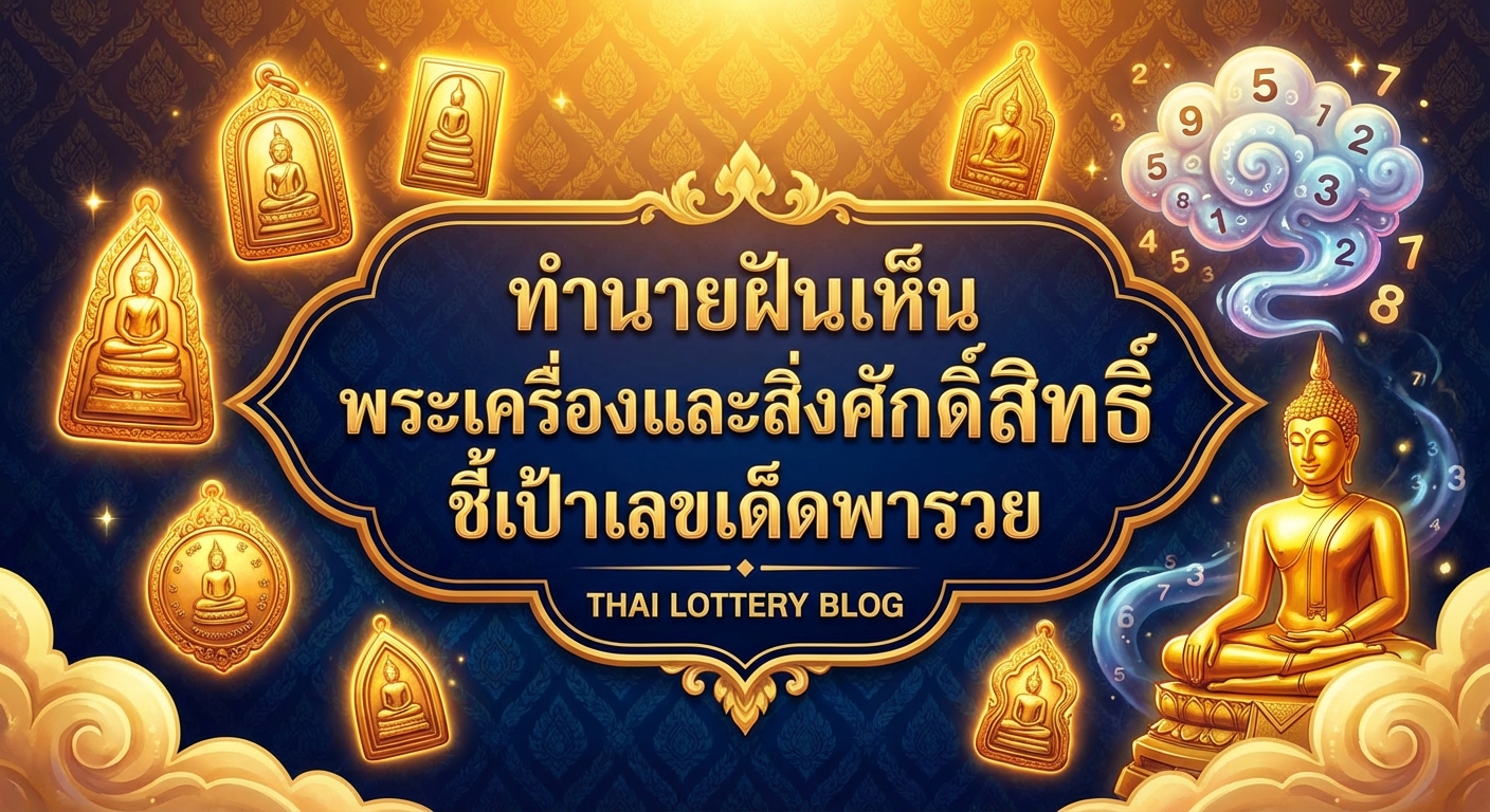 ทำนายฝันเห็นพระเครื่องและสิ่งศักดิ์สิทธิ์ชี้เป้าเลขเด็ดพารวย