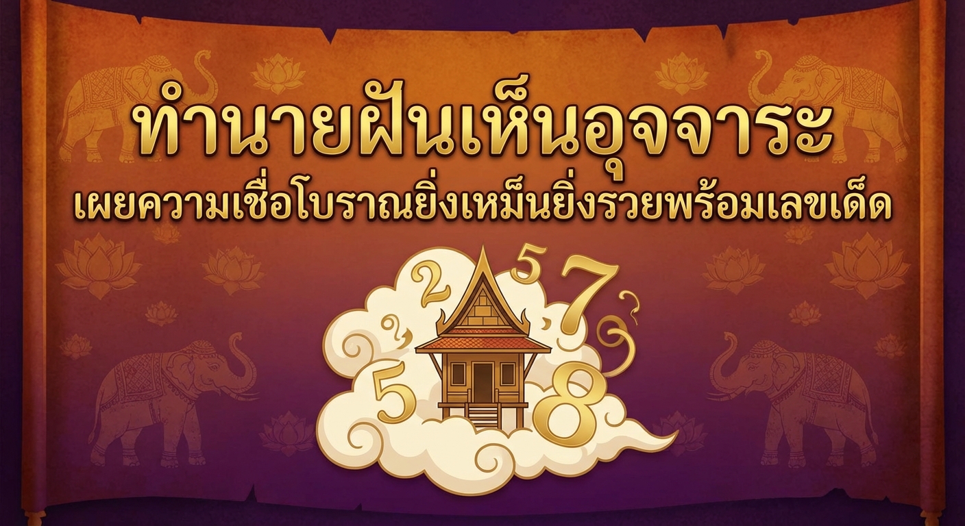 ทำนายฝันเห็นอุจจาระ เผยความเชื่อโบราณยิ่งเหม็นยิ่งรวยพร้อมเลขเด็ด